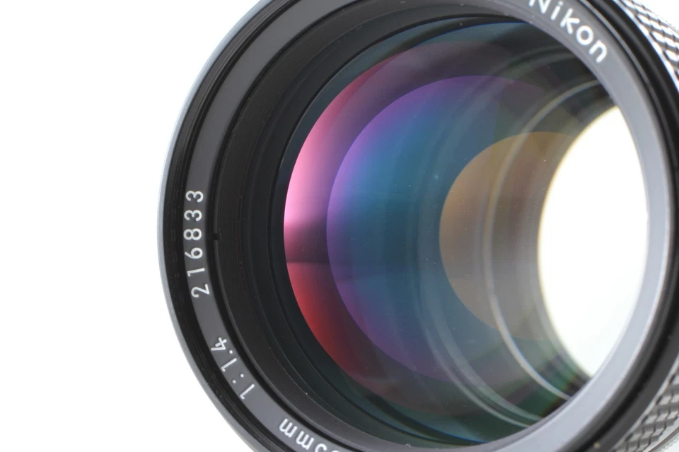 SIC SN216xxx[Top MINT] Nikon Ai-s ais Nikkor 85mm f/1.4 Portrait Lens From JAPAN - Image 2 of 4