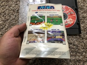 Sega Rally Championship (Sega Saturn, 1995) Complete CIB TESTED