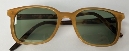 Gafas de sol unisex BARTON PERREIRA Golden Honey 52 口20-148 GOH/TRS/BTG JOE ¡RARAS! - Imagen 20 de 24