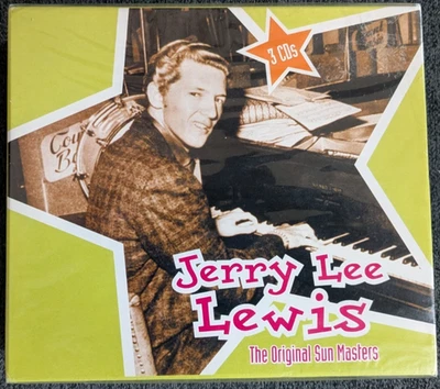 3 CD SET  JERRY LEE LEWIS  THE ORIGINAL SUN MASTERS  - OVP - - Bild 1 von 2
