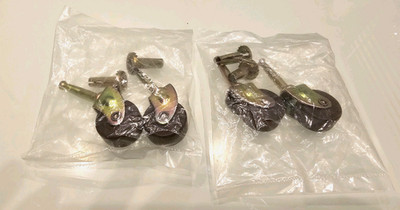Solid Wood Casters 1-1/4'' with sleeve, Pack of FOUR casters and sleeves