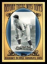 2011 Topps #BTT4 Exhibit Supply Company Before There Was Topps Card