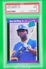 1989 Donruss Rated Rookie #33 Ken Griffey Jr Rookie/RC Seattle Mariners PSA 9