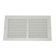 Return Air Grille 9.75 X 31.75, White, Steel, 4Mjp3
