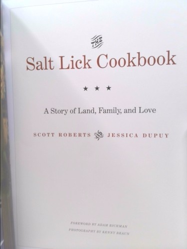 The Salt Lick Cookbook: A Story of Land, Family, and Love (1st Ed) - Picture 2 of 4