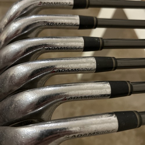 ADAMS GOLF IDEA TECH A4 FORGED RH IRON SET MATRIX STUDIO 84 S FLEX GRAPHITE 5-9P - Picture 3 of 11