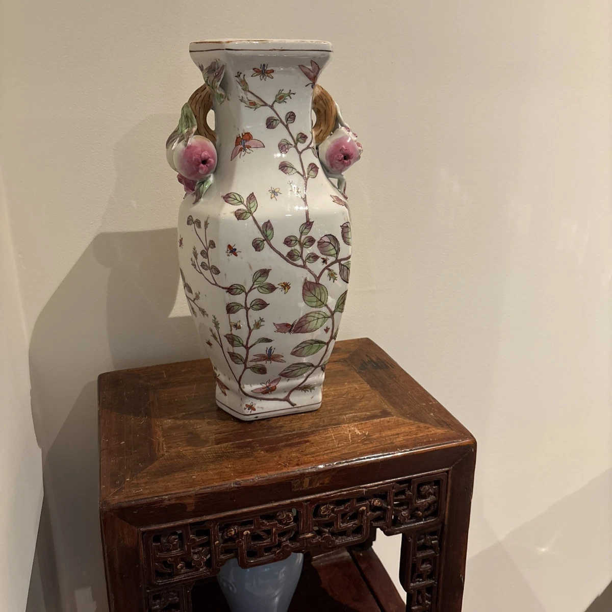 陶瓷粉红色1900-1940 中国古董花瓶| eBay