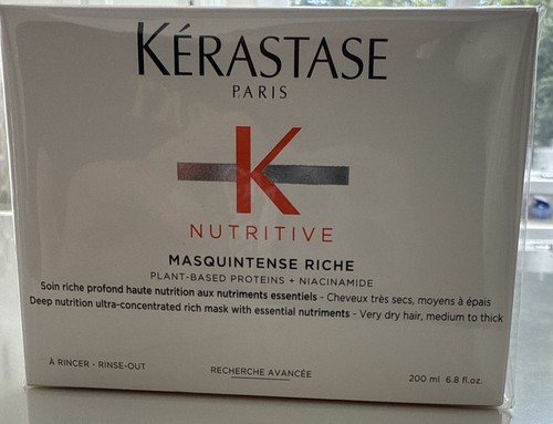 KERASTASE Nutritive Masquintense Riche Maske für mittelgroßes bis dickes trockenes Haar 200 ml