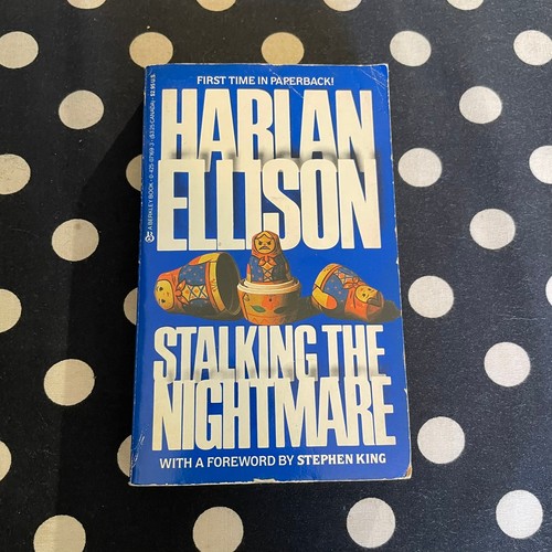 Stalking the Nightmare by Harlan Ellison RARE 1984 Paperback OOP - Picture 1 of 9