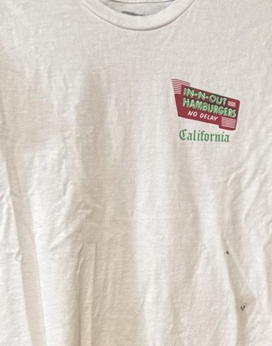In-n-out Burger T Shirt Medium Adult Short sleeve 100% Cotton (see Description) - Picture 4 of 6