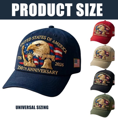 Bird Printed Patriotic Baseball Cap Bird Printed Baseball Cap Secures Fit - Picture 8 of 13