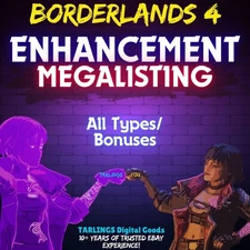 Borderlands 4 🎉 Enhancements - GODROLL MEGALIST ✨ All Types/Bonuses