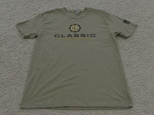 Camiseta Clásica Armas de Fuego Verde Mediana Táctica Militar - Imagen 2 de 9
