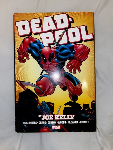 Deadpool Vol 1 Joe Kelly Omnibus RARE ALTERNATE COVER - Imagen 1 de 2