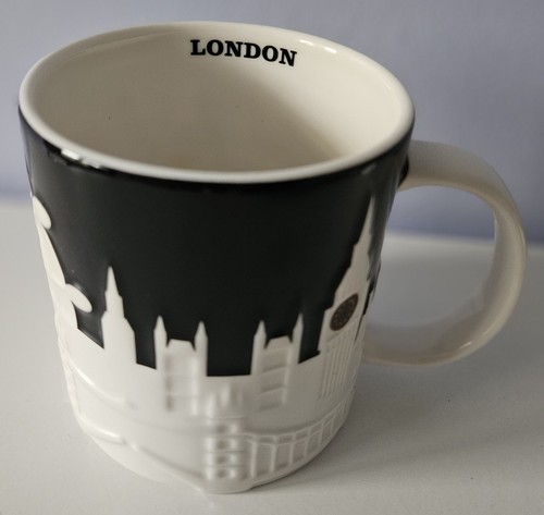 Starbucks London Kaffeebecher 16oz. 2011 Collectors Series Relief City Skyline 3D - Bild 4 von 9