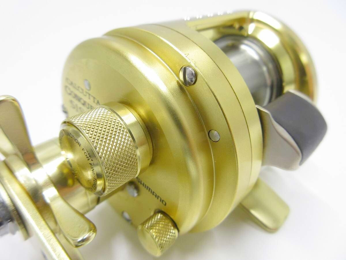 リール SHIMANO CALCUTTA CONQUEST 51S SHIMANO CALCUTTA CONQUEST 51S BAITCASTING REEL FISHING JAPAN