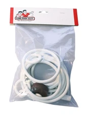 Block Marble Co Bebop Pinball Machine Replacement Repair Rubber Ring Kit White