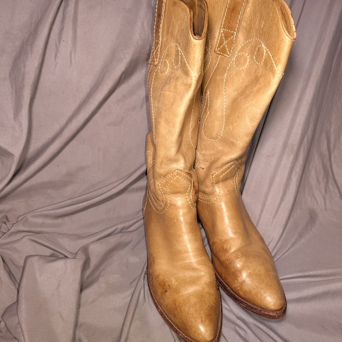 Dingo Stiefel Damen Stil 8104 US 8 M hellbraun Leder Western Cowboy Cowgirl - Bild 6 von 19