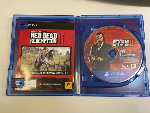 Red Dead Redemption II (Sony PlayStation 4 PS4, 2018) Incomplete - Picture 2 of 3
