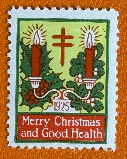 1925 USA  National Tuberculosis Association Christmas Seals  TB Cinderella MNHFG