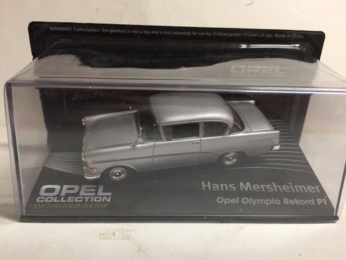 Opel Olympia Rekord P1 Hans Mersheimer 1/43 Ixo Altaya Diecast modelcar - Picture 2 of 2