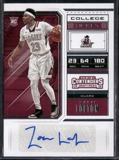 2018 Panini Contenders Draft Picks #124 Zach Lofton Auto