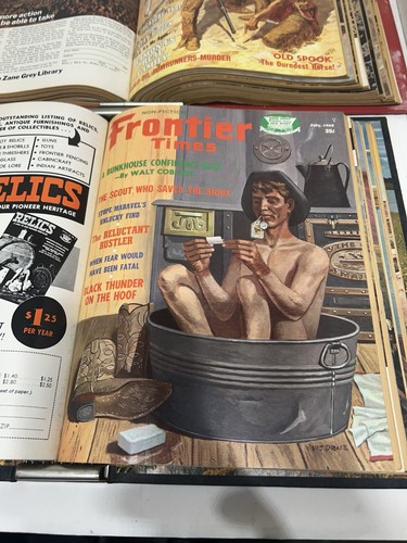 Lot 20 Frontier Times Magazine 1965 to 1981 Various Issues Paperack Illustrated - Picture 7 of 17