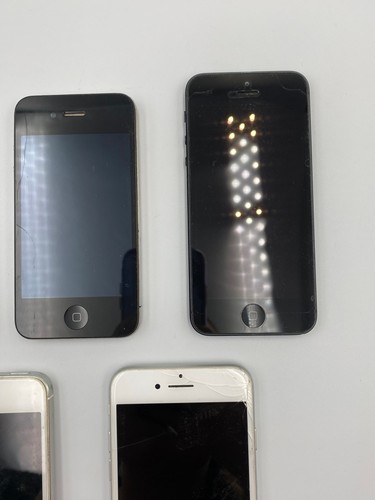 Apple iPhone Smart Mobile Phones Mixed Model Spares Repairs x7 Job Lot Bundle - Photo 10 sur 13