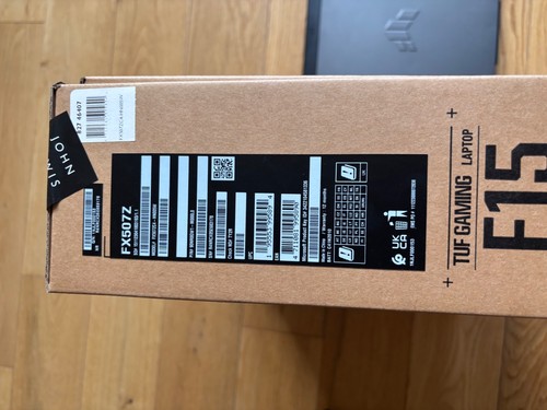ASUS TUF F15 Gaming Laptop 15.6" i5 8GB RAM 512GB SSD RTX 3050 FX507ZC4-HN005W - Picture 16 of 18