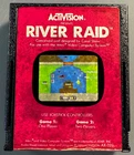 River Raid Atari 2600 Cartridge Activision 1982 Tested Working AX-020