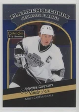 2017-18 O-Pee-Chee Platinum Platinum Records Wayne Gretzky #PR-5 HOF