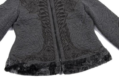 Jean Paul GAULTIER HOMME Lame Jacquard Wende Strick Blouson Gr. 48 (K-158107) - Bild 8 von 12