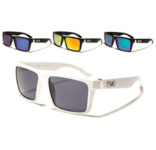 LOCS Sunglasses Retro Style Mirror Lenses Sport Baseball Golf Plastic Frames Men