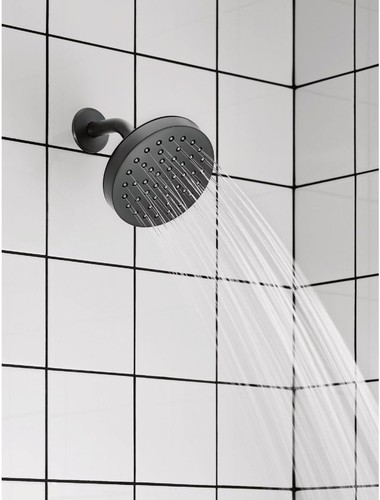 Moen Rinza 82628BL Badezimmer Dusche & Badewanne Wasserhahn Set - Mattschwarz - Bild 3 von 5