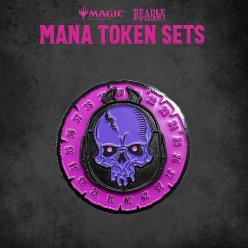 Beadle & Grimms Mtg Mana Token Set Black - Bild 7 von 7