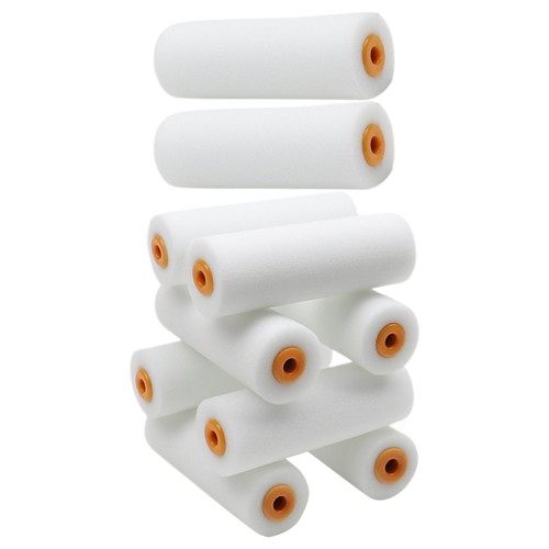 10 Pcs Sponge Roller Brush Small Wall Paint Masonry Rollers for Painting - Picture 2 of 12