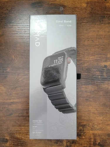 Nomad NM1A4HB000 Stainless steel Watch Band for Apple Watch 42 - 44mm - Black