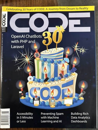 Set of 4 - 2023 CODE MAGAZINE - The Entire Year of Magazines!! - Picture 8 of 9