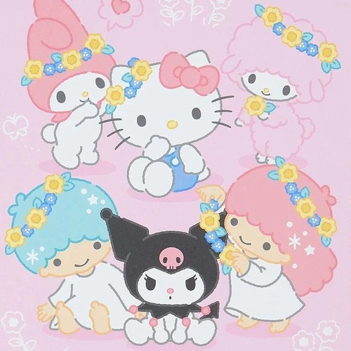 Sanrio Charaktere Notizbuch Set Notizblock für Büro, College, Schule Schreibwaren - Bild 4 von 9