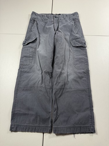 VTG American Eagle Pants Mens 34x28 Wide Leg Baggy Y2K Military Grunge Skate Emo - Picture 3 of 20