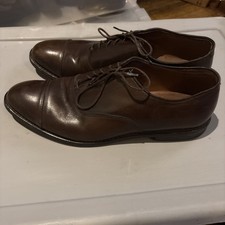 Allen Edmonds Park Avenue Brown Cap Toe Size 11