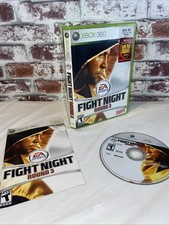 Fight Night Round 3 Microsoft Xbox 360 2006 boxing Game III Video Game Disc Case