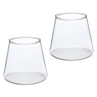 2pcs Creative Beer Storage Cups Cocktail Holders Juice Cups for Home (White)