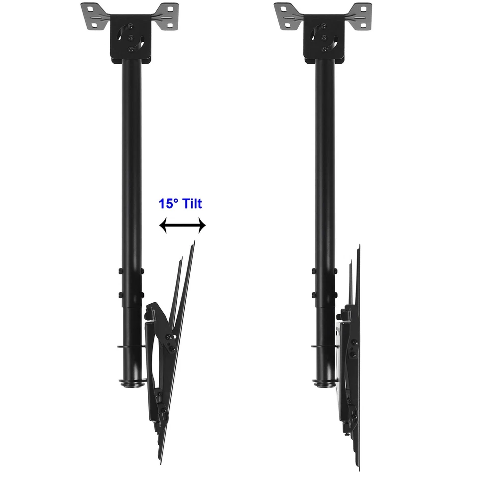Soporte de TV de techo para televisores de 37-86 pulgadas, máximo 165 lb, VESA 600 y extensión completa de 64"... Foto 4 de 4