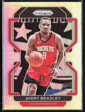 2021-22 Panini Prizm AVERY BRADLEY Silver Prizm Card #109 Houston Rockets