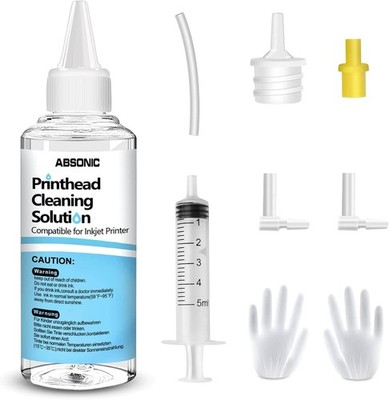 New Printer Printhead Cleaning Kit 100ml for Epson HP Canon Inkjet Head Cleaner