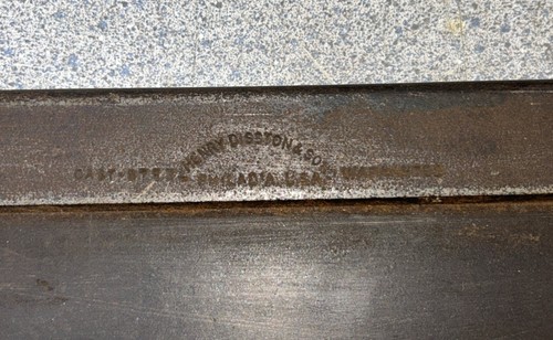 VINTAGE HENRY DISSTON & SONS CAST STEEL 16" BACKSAW HAND SAW LOOK! - Picture 2 of 7