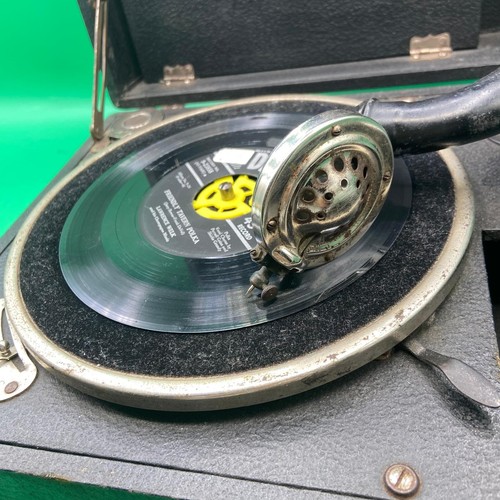 Antique Early 1900s Phonola Phonograph 1st Portable Phonograph Talking Machine - Picture 10 of 12