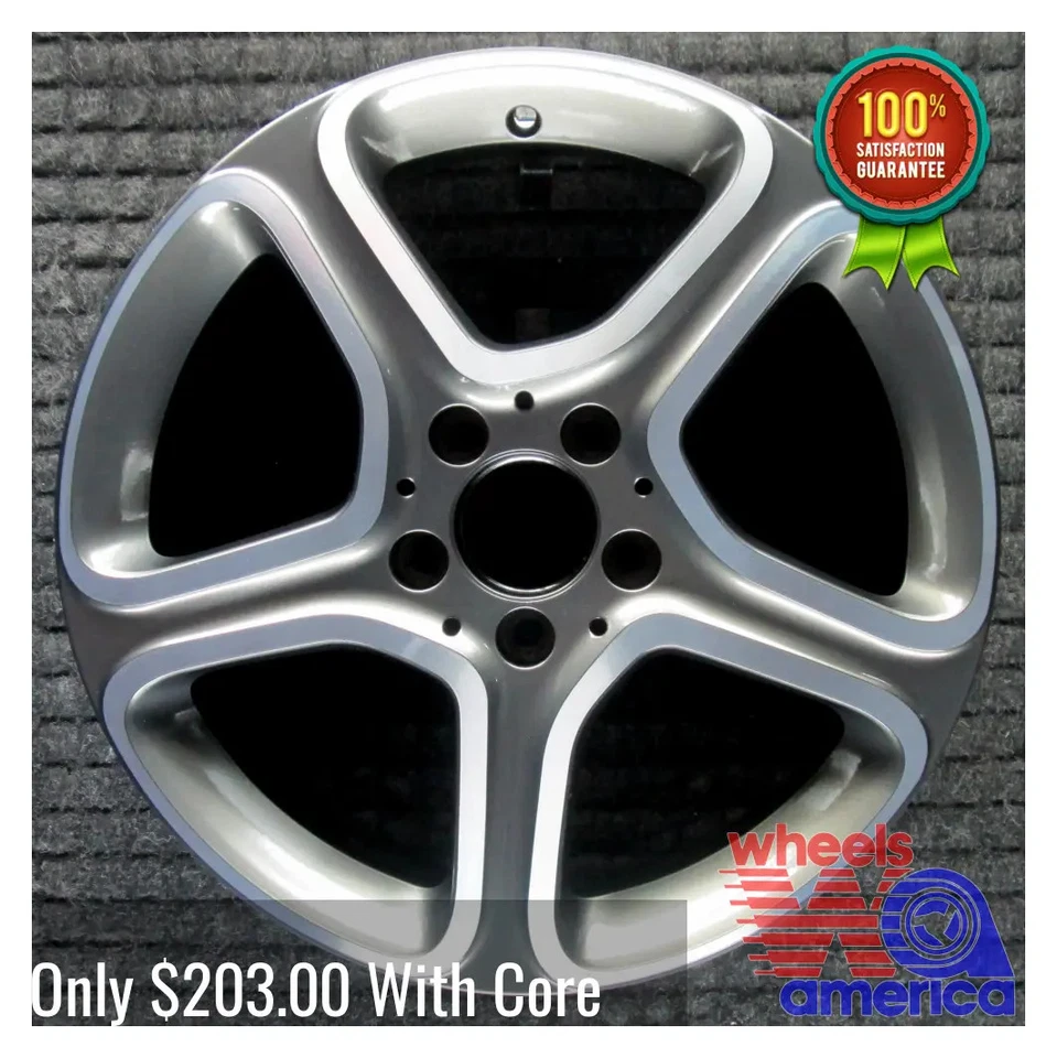 Wheel Rim Mercedes-Benz B Electric Drive B250E CLA250 CLA45 AMG 17 OE 85337 — 第 2/4 张图片