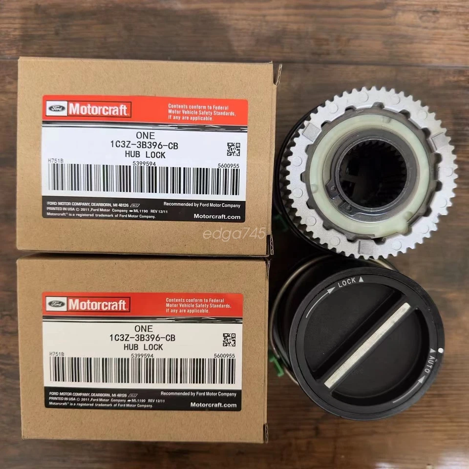 Genuine 2X Automatic Front Locking Hub for OEM Super Duty F250 450 Excursion - Image 3 of 4